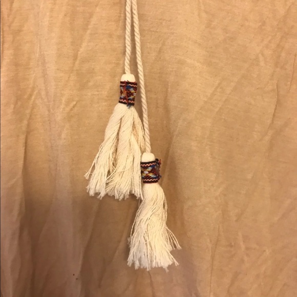 NWT Cream Embellished Tank - Picture 4 of 4